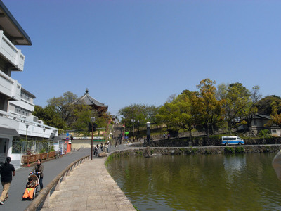 猿沢池　２