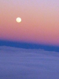 雲の上から・・・