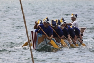 海神祭ハーリーに参加しました