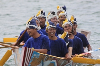 海神祭ハーリーに参加しました