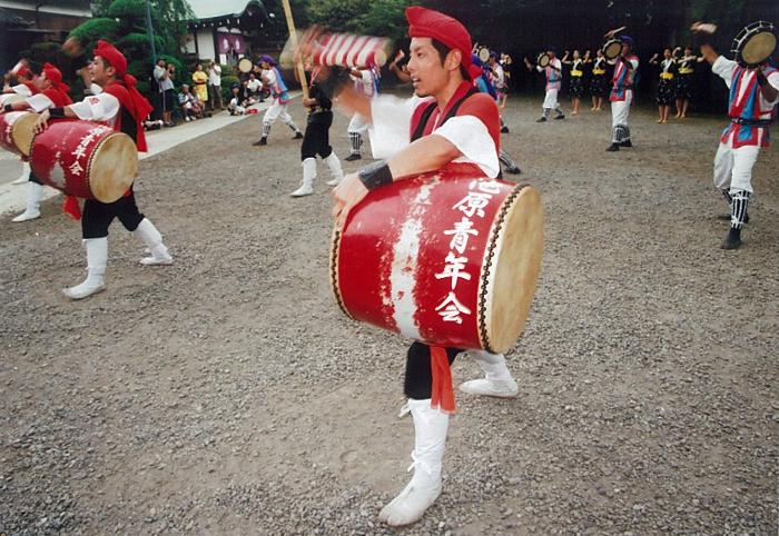 東京中野でのエイサー奉納　～中野チャンプルーフェスタ2013～