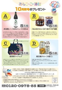 あちこーこー通信（2013秋号）