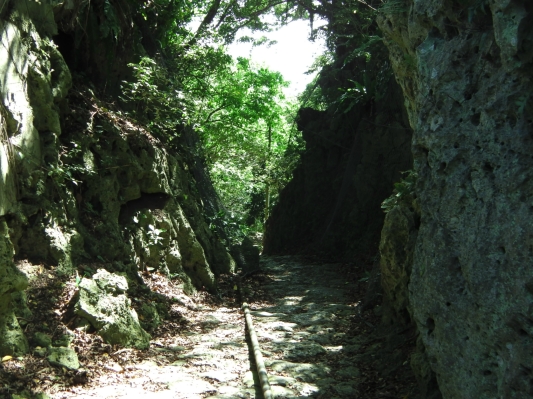 垣花ヒージャー　地図　（沖縄川遊び南部）