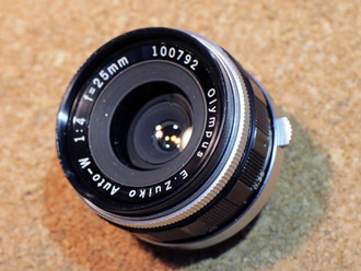 PEN-F用 25mm レンズ　レストア2