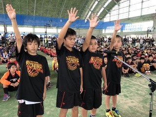 県3on3大会　スタート