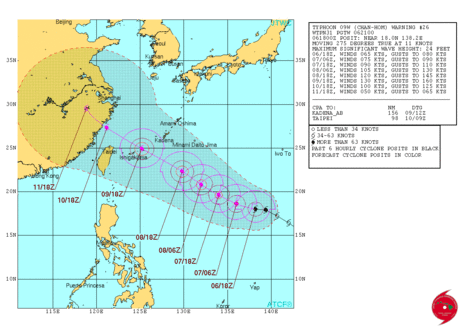 台風対策の予定でしたが