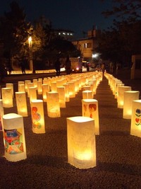 ろうそく点灯 2011/10/29 18:59:42