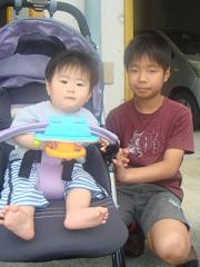 甥っ子と