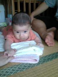 ３ヶ月健診終わったよ～ 2008/08/04 09:48:50