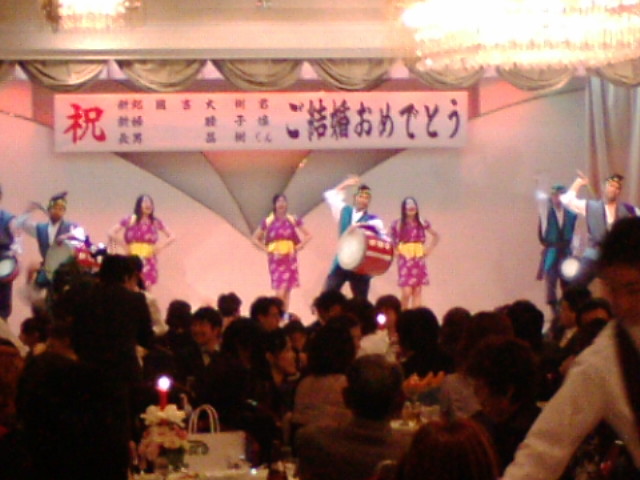 新郎新婦のお手伝い！