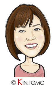 上野樹里　誕生日似顔絵