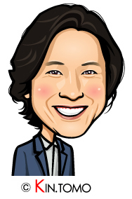 谷原章介　誕生日　似顔絵