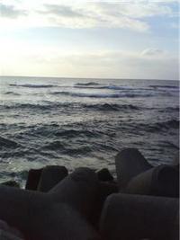 夕方の海 2007/10/28 16:35:59