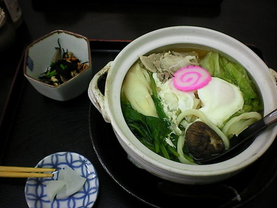 鍋焼うどん