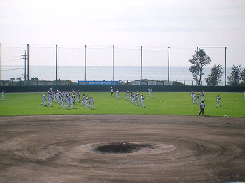 久米島野球場へ＃06