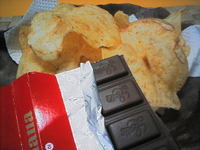チョコ＆ポテトチップス♪♪♪ 2005/09/02 18:35:00