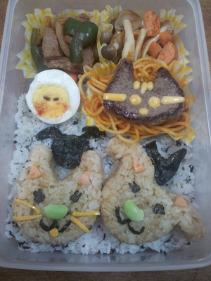 初キャラ弁