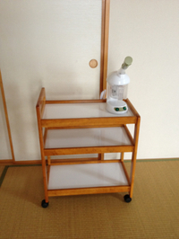組み立てました。