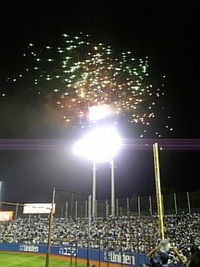 ナイター観戦２。 2008/07/20 20:07:07