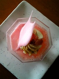 桜プリン。 2010/04/09 23:50:28