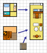 無料間取りソフトの使い方、ローコスト住宅を自分で設計する 2007/08/03 17:57:25