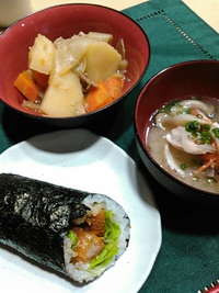 昨日と一昨日のごはん 2015/02/04 20:33:14