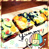 甘くないケーキ☆