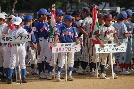 沖縄市スポーツ少年団カップ杯!!　1回戦(´Д｀。)