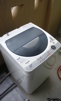那覇市具志で洗濯機分解洗浄(-^〇^-)