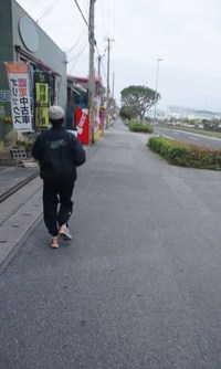 朝一番のジョギング