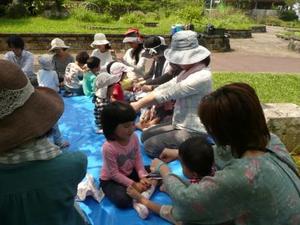 末吉公園に親子遠足