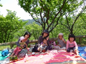 末吉公園に親子遠足