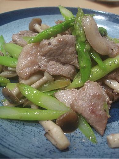 アスパラ料理