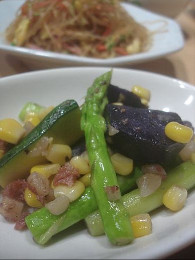 アスパラ料理