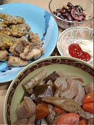 ９．２１夕飯