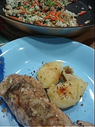 １０．２夕飯