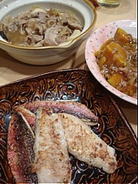 １０．３夕飯