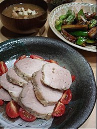 １０．４夕飯