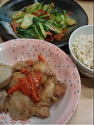 １０．６夕飯