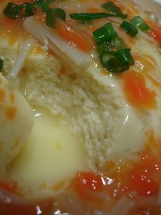 レンジでチン★あんかけ卵豆腐