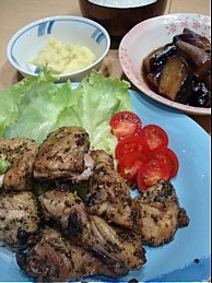 ７．３１夕飯