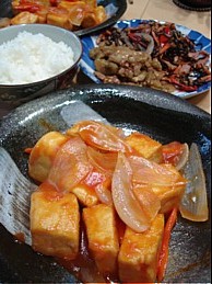 ８．１夕飯