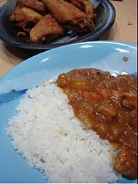 ８．６夕飯