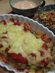 チキンのトマトソース焼き　11/11