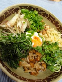 薬味野菜あえそば 2011/06/18 20:44:11