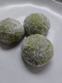 抹茶のスノーボール 2012/01/08 20:01:09