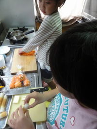 友達ん家へ持ってったお弁当 2012/03/04 20:28:53