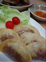 タコス風春巻き