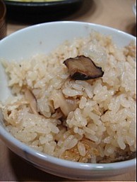 松茸ご飯