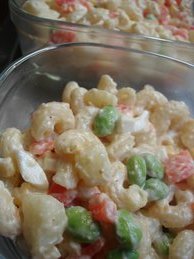 隠し味はゴマドレ☆マカロニサラダ
